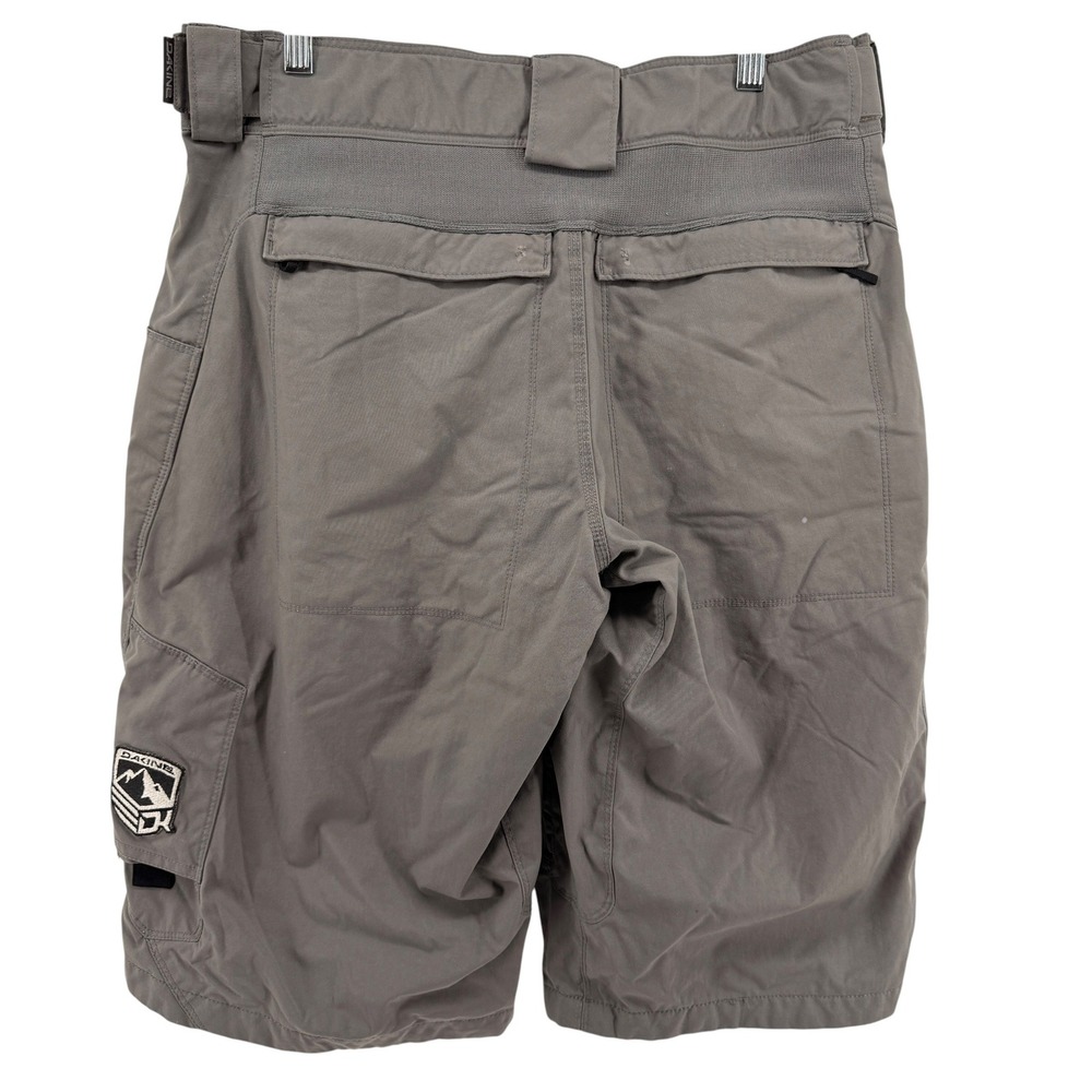 Dakine Mountain Bike Shorts Mens Large Pre-Owned Shorts Grey Nylon‎ Adjustable